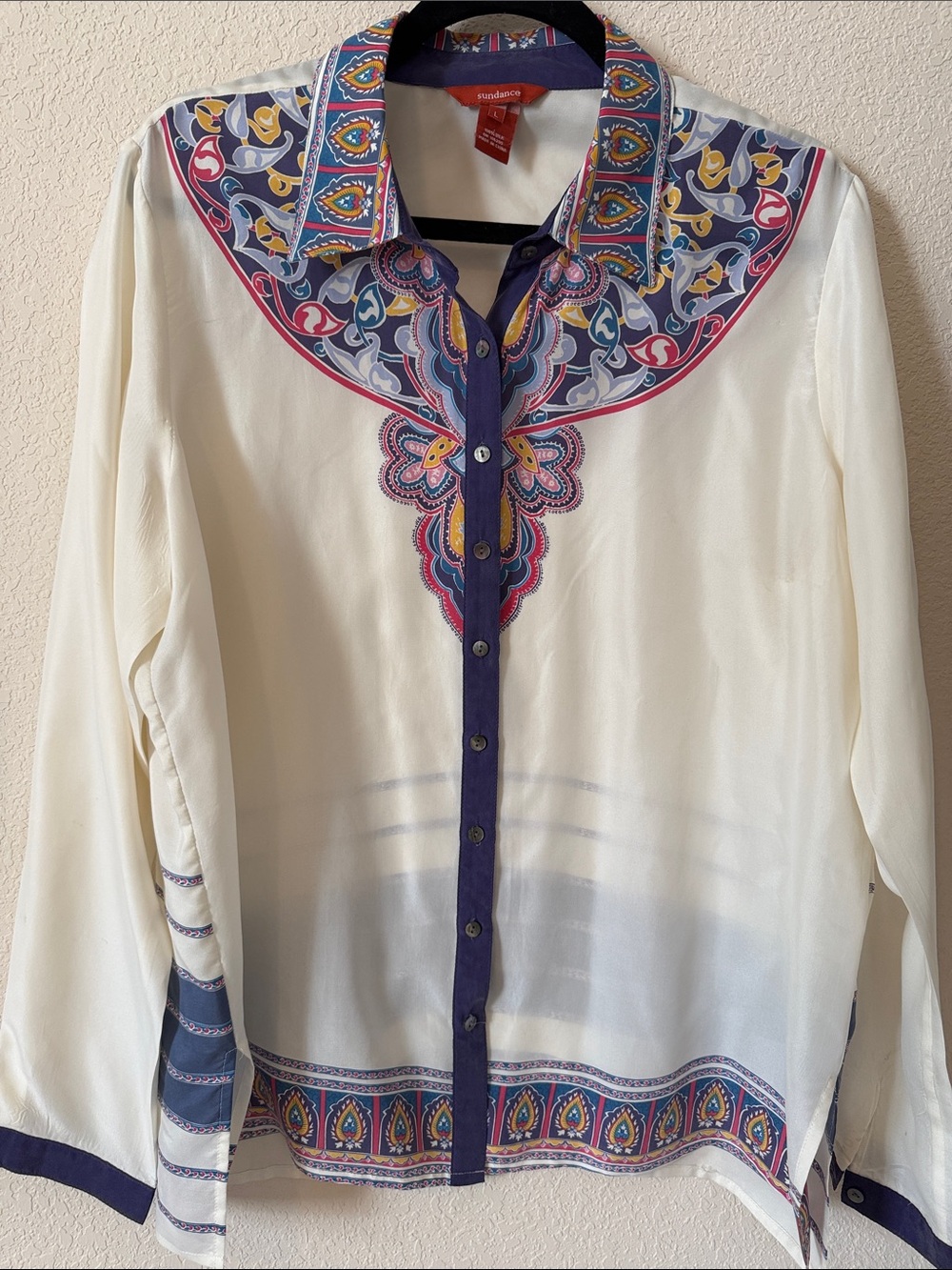 Sundance Artist’s Gallery Silk Blouse